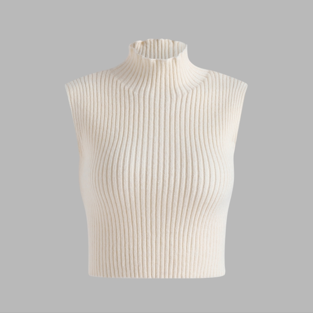 Knit Mock neck top